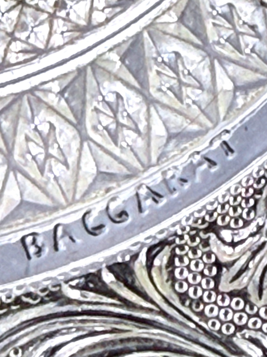 Baccarat, suite de 2 assiettes à dessert modèle Arabesque taille 2-photo-4