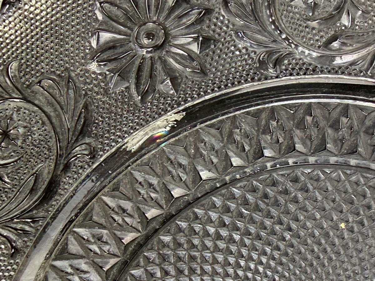 Baccarat, suite de 2 assiettes à dessert modèle Arabesque taille 2-photo-3