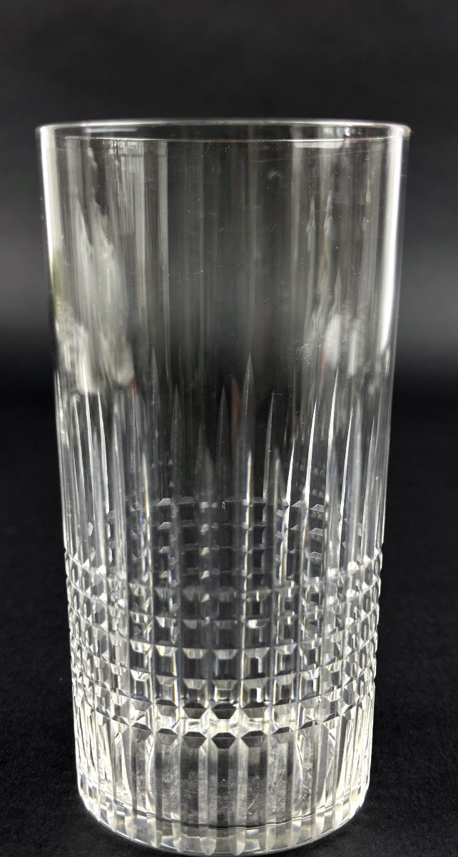 Baccarat, Suite Of 8 Mug Glasses, Long-drink Model Nancy-photo-1