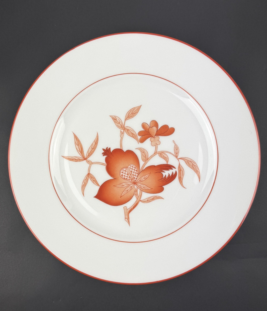 Haviland, Sou-tcheou Model Suite Of 6 Dinner Plates-photo-4