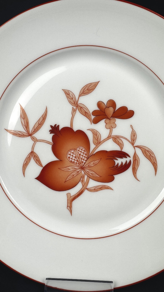Haviland, Sou-tcheou Model Suite Of 6 Dinner Plates-photo-2