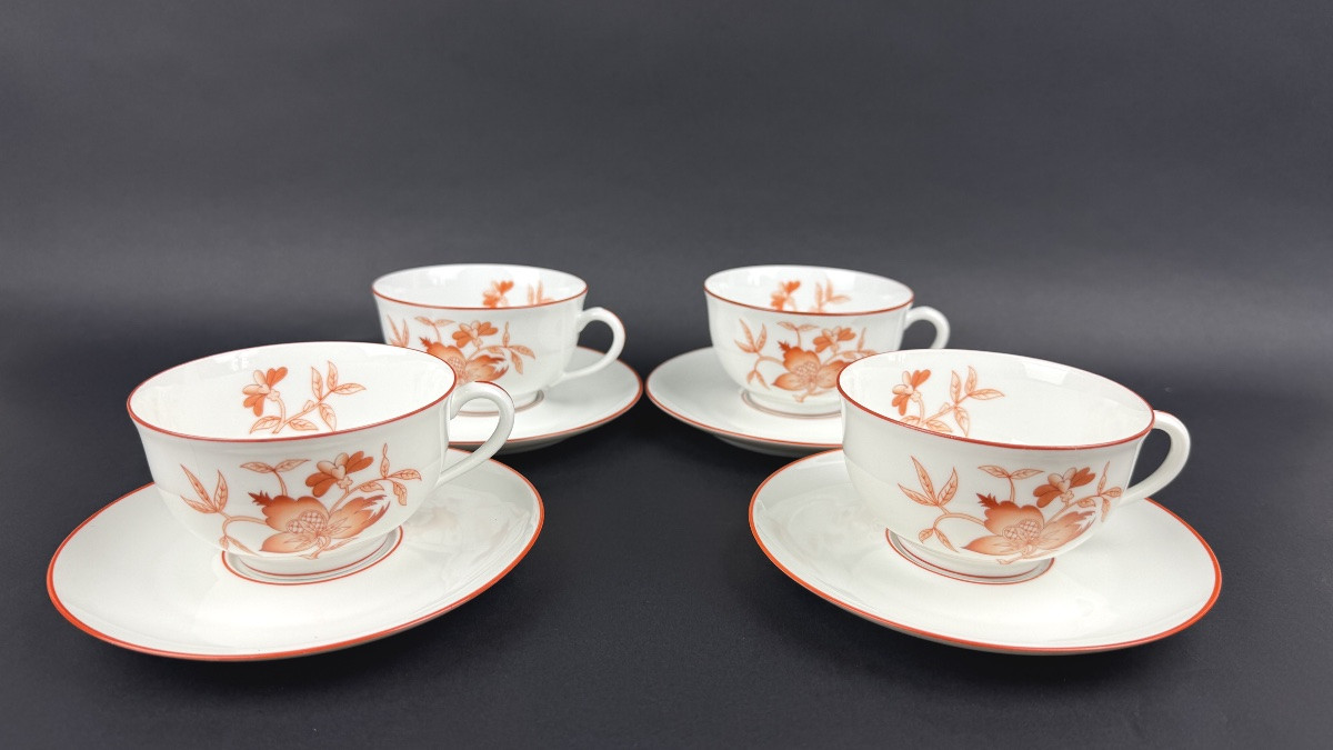 Haviland, modèle Sou-Tcheou suite de 6 tasses à thé-photo-3