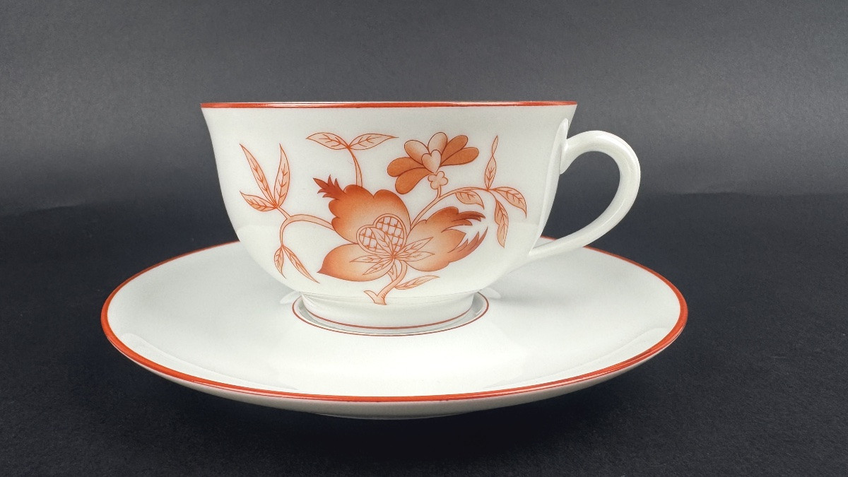 Haviland, modèle Sou-Tcheou suite de 6 tasses à thé-photo-4