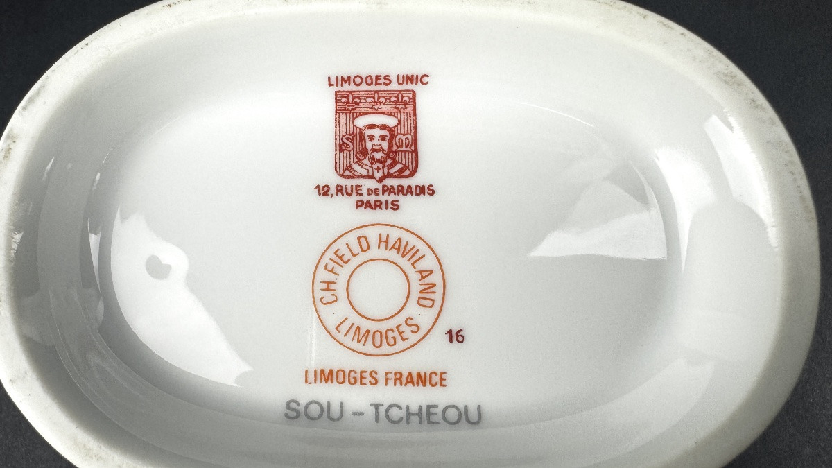 Haviland, Saucer Model Sou-tcheou-photo-1