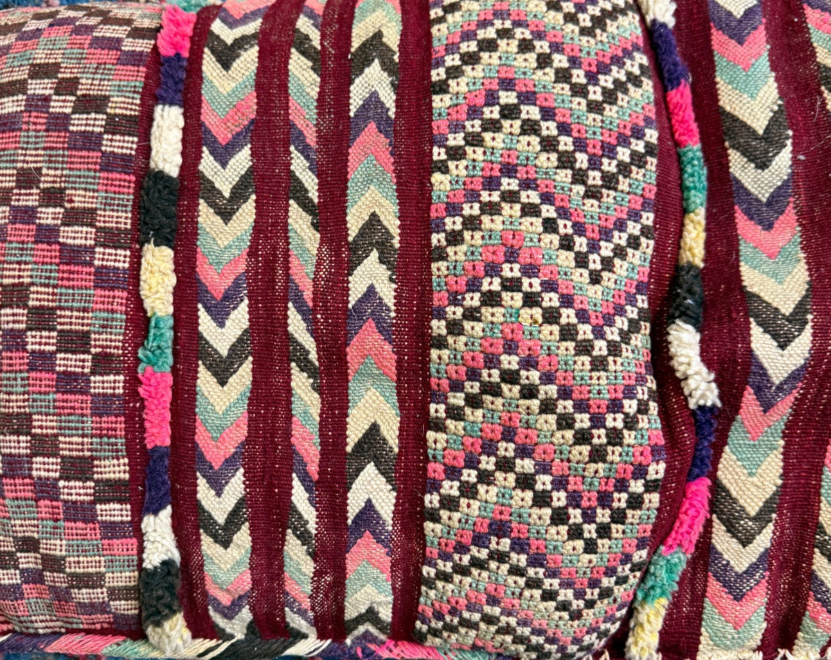 Ancien coussin berbère, Kilim n°2-photo-4