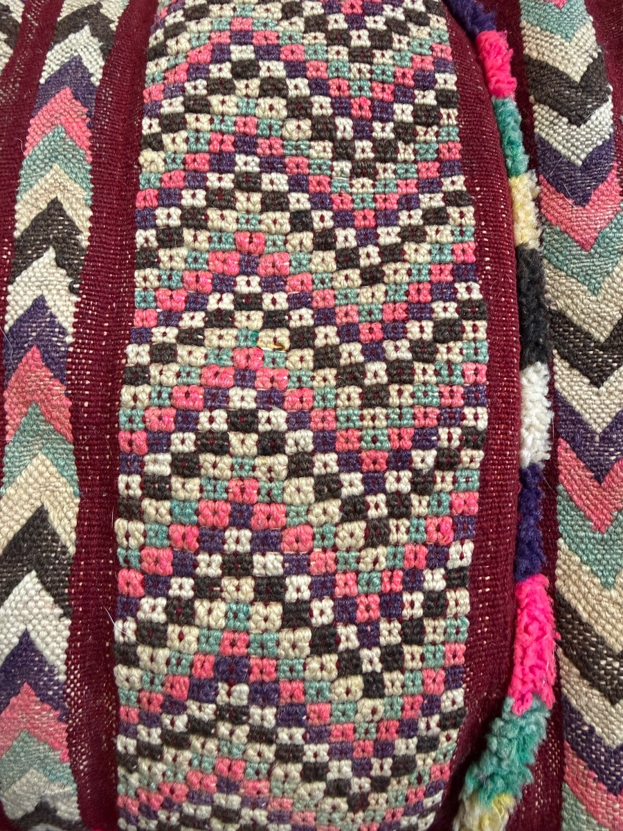 Ancien coussin berbère, Kilim n°2-photo-4
