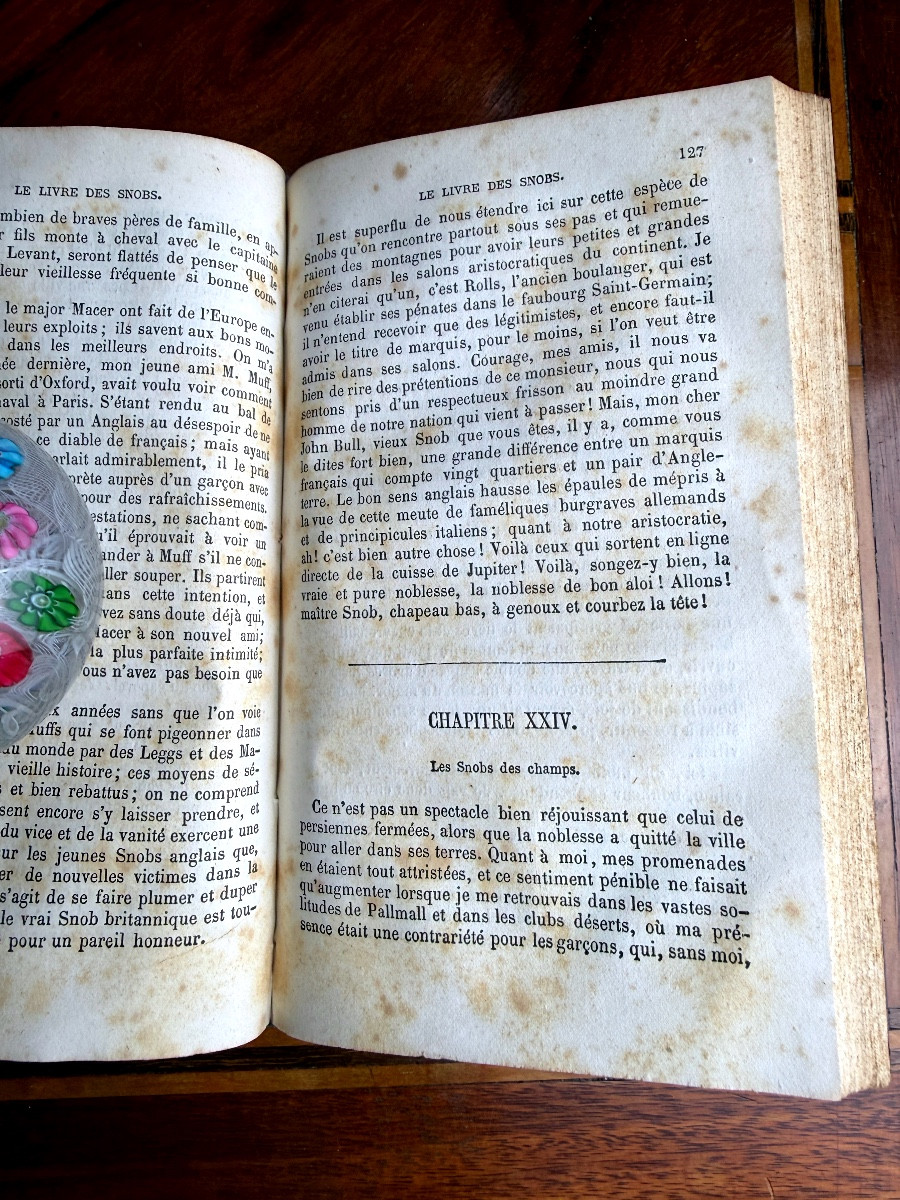 W.M. Thackeray - Le livre des snobs - Paris Hachette 1867-photo-4