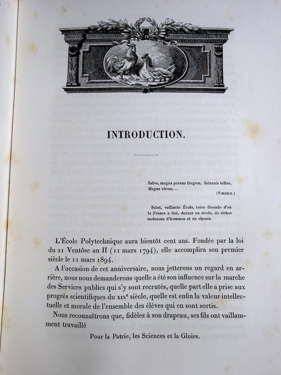 Ecole polytechnique - Le livre du centenaire 1794-1894 Tome 1-photo-1