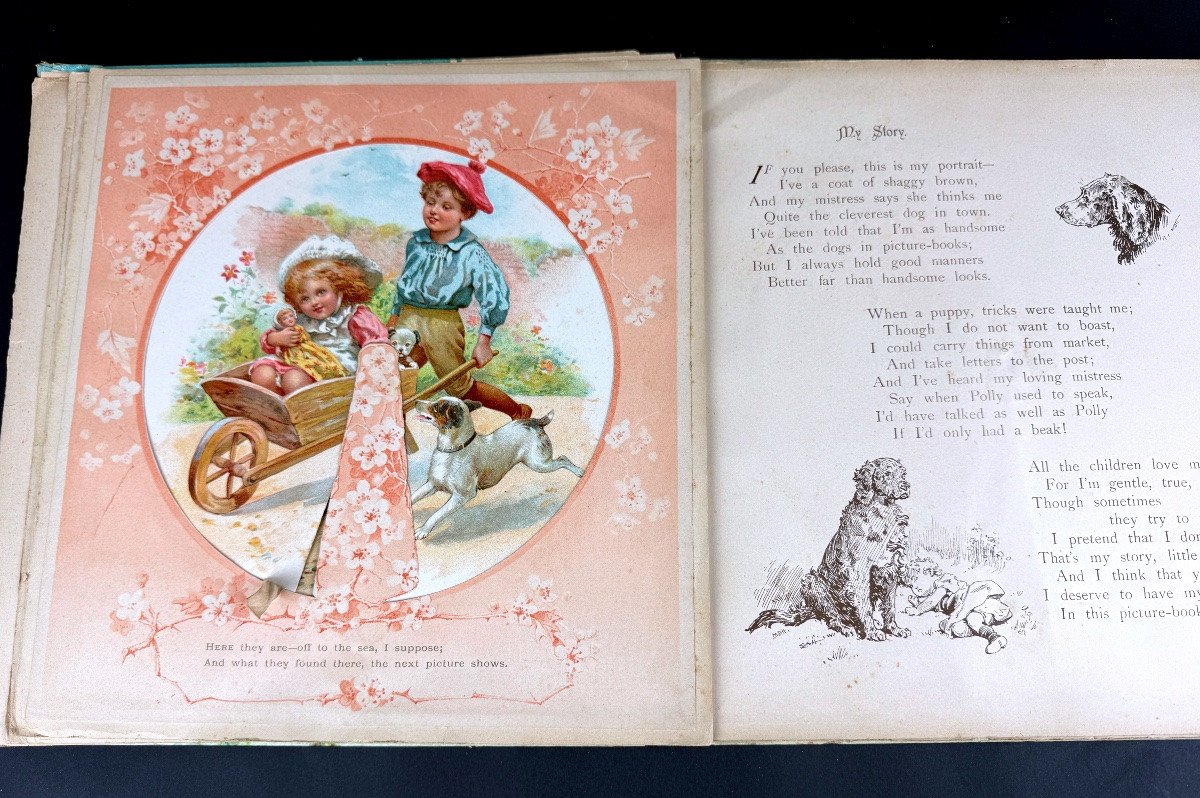 Hide & Seek Pictures Verses by Clifton Bingham illustrations by E. Stewart Hardy Circa 1898-photo-6