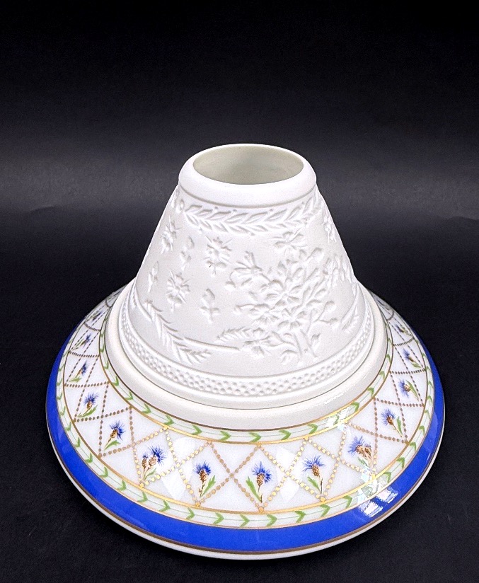 Haviland, photophore, lithophanie, modèle Val de Loire