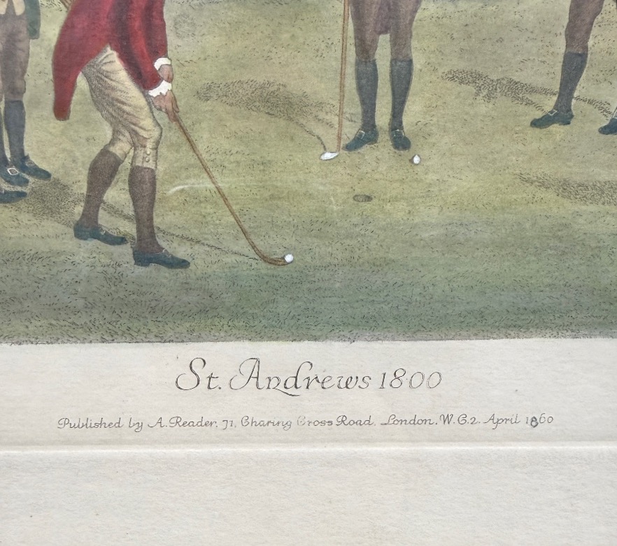 A Round Of Golf With British Gentlemen At Saint Andrews In 1800-photo-2