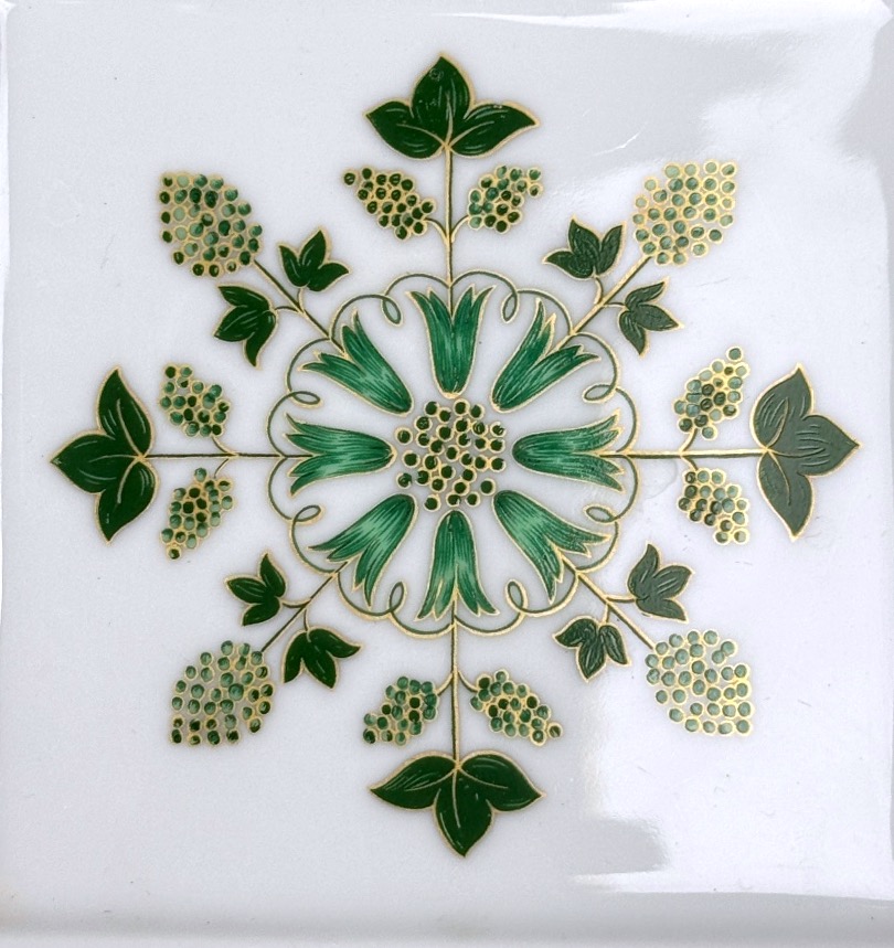 Haviland Limoges, Large Porcelain Ashtray Model Matignon-photo-2