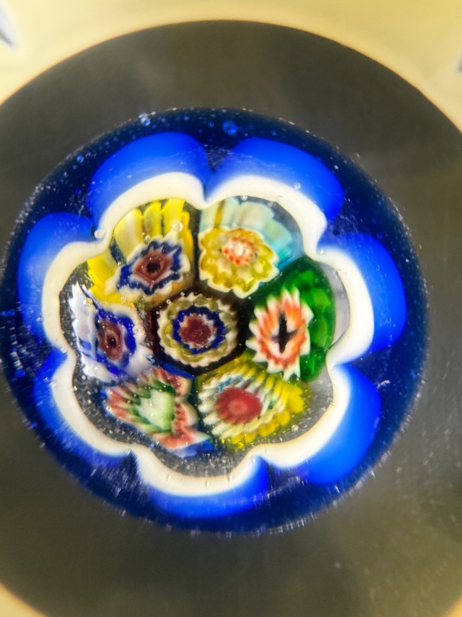 Sulfide, Overlay Paperweight, Saint-louis, Murano....-photo-4