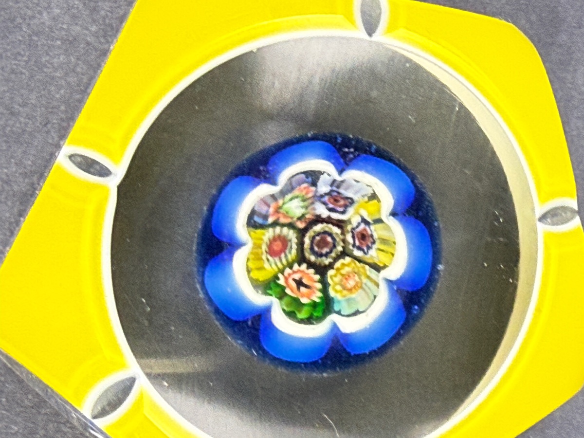 Sulfide, Overlay Paperweight, Saint-louis, Murano....-photo-1