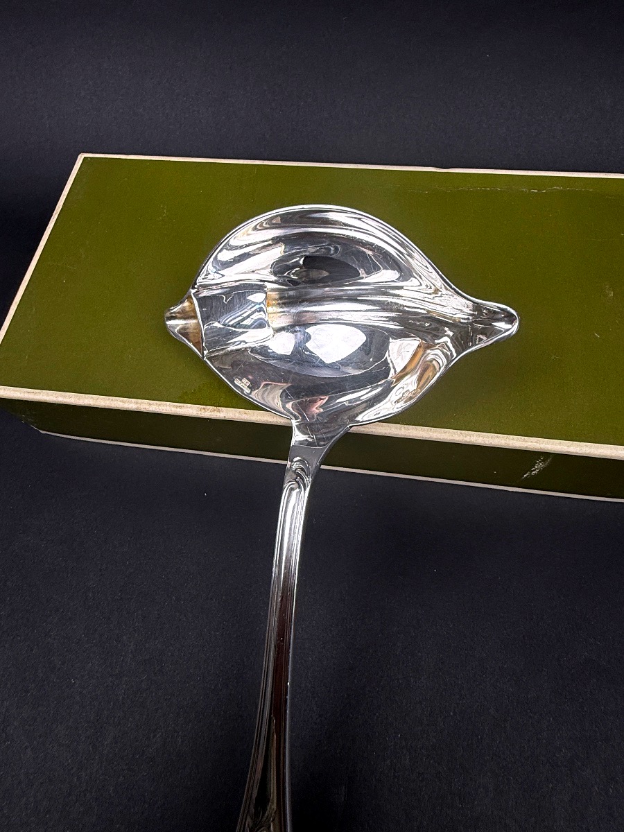 Christofle, Marly Model, Spoon For Light And Rich Sauces-photo-3