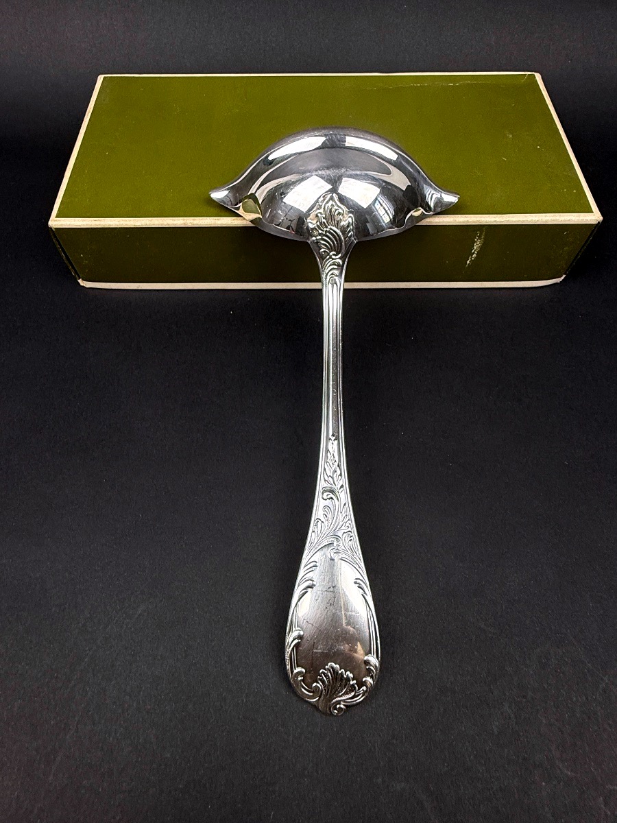 Christofle, Marly Model, Spoon For Light And Rich Sauces-photo-4