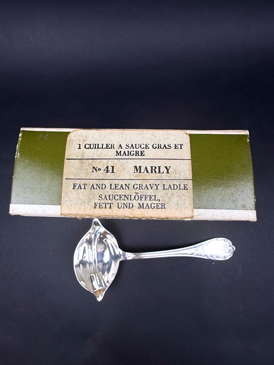 Christofle, Marly Model, Spoon For Light And Rich Sauces-photo-2