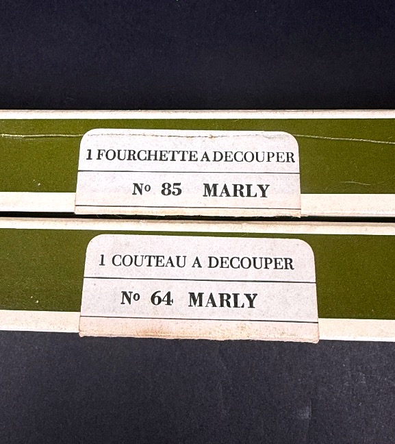 Christofle,  couvert à découper en métal argenté modèle Marly-photo-1