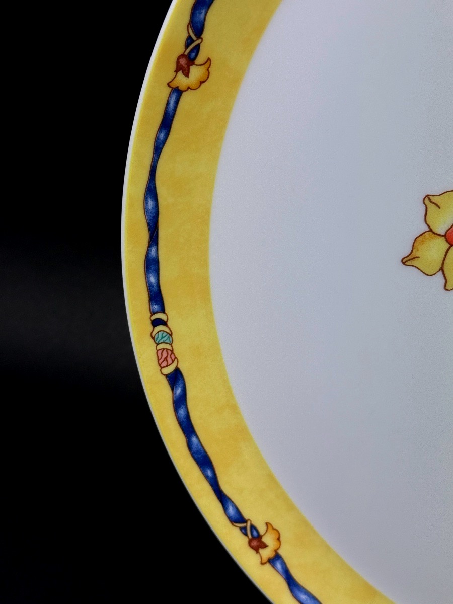 Bernardaud, plat à tarte modèle Borghèse-photo-3