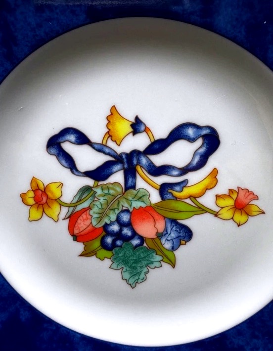 Bernardaud, Set Of 6 Borghèse Dessert Plates-photo-3