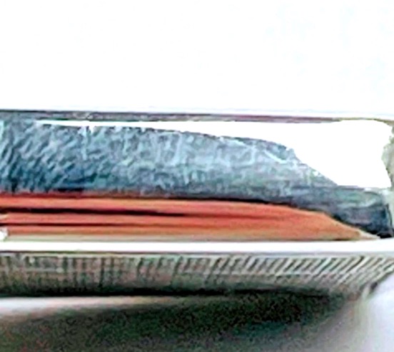 Etui porte cartes en argent massif anglais 1928-photo-3