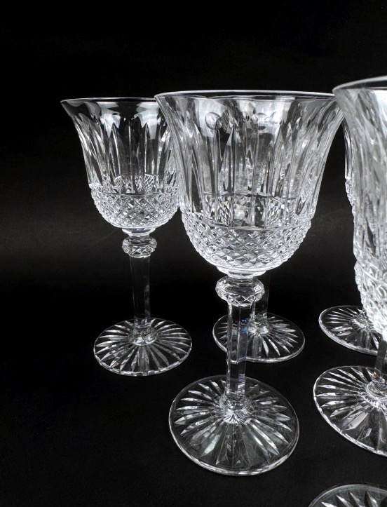 Saint-Louis modèle Tommy, suite de 6 verres à eau-photo-2