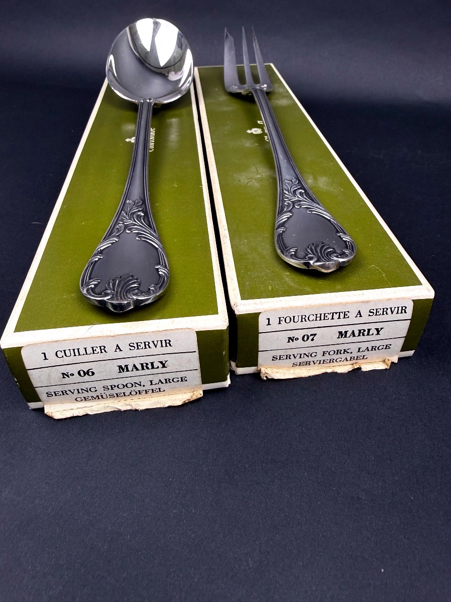 Christofle, Marly-style Silver-plated Serving Set-photo-2