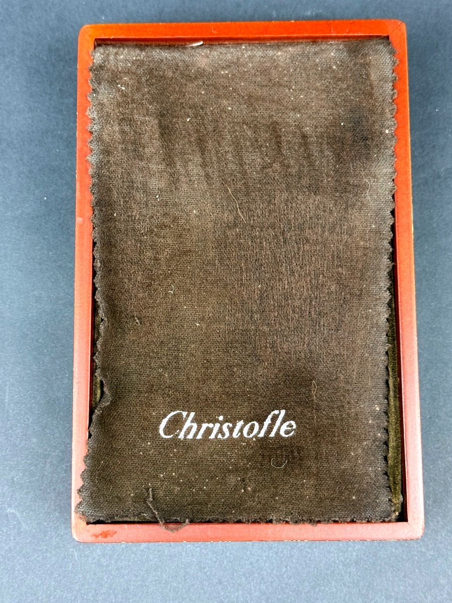 Christofle, suite de 12 cuillères à glace modèle Marly-photo-1