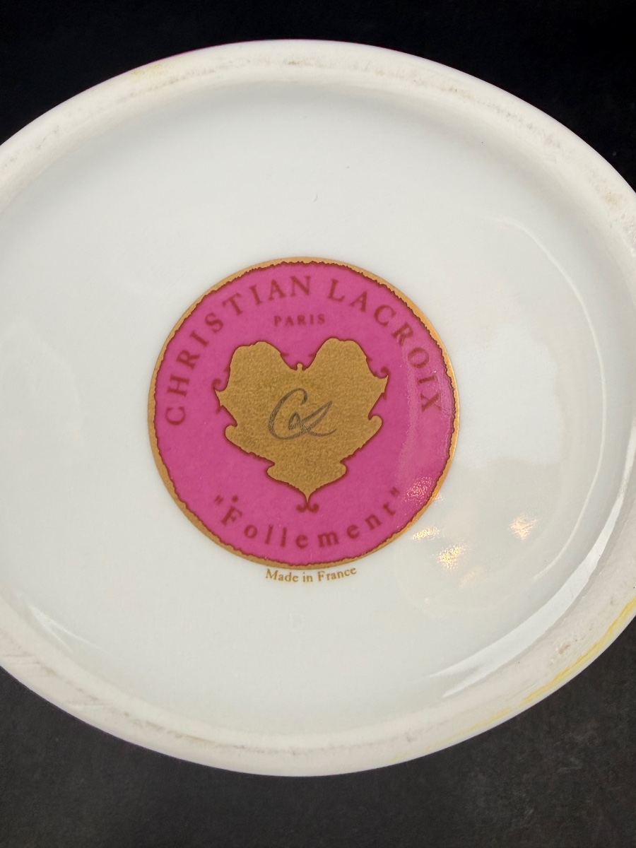 Christian Lacroix,  théière en porcelaine modèle Follement-photo-2