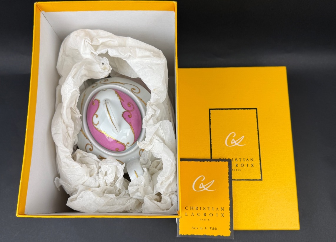 Christian Lacroix,  théière en porcelaine modèle Follement-photo-4