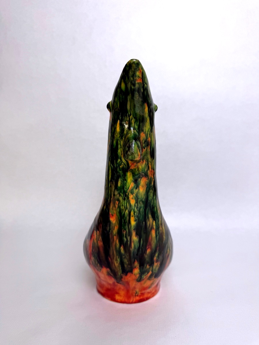 Agnès Bonnet, Escalas Ceramics, Zoomorphic Pitcher, Rooster, Circa 1960-photo-1