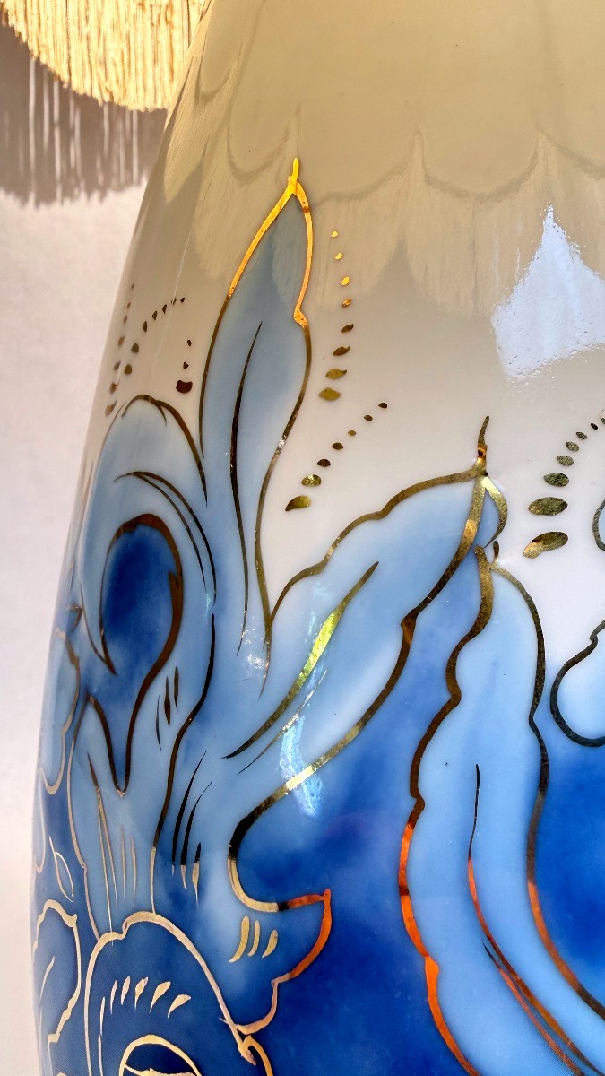 Camille Tharaud, Large Vase Converted Into A Lamp-photo-4
