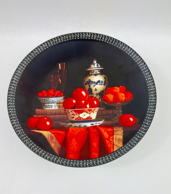Jean-claude Chauray For Bernardaud, "fruits Aux Coupes" Porcelain Fruit Bowl-photo-2