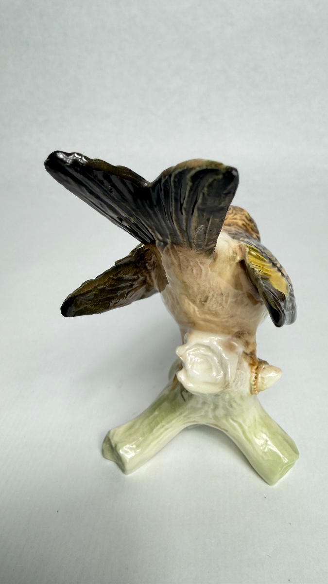 Goebel, German Porcelain Figurine, Northern Finch -photo-4