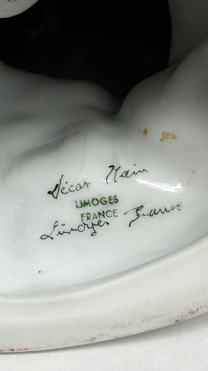 Limoges Porcelain Rooster, Pastaud-photo-5
