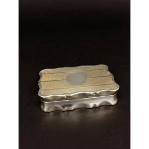 Silver Snuffbox, Chester 1750
