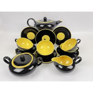 Service à thé Villeroy & Boch - Mettlach / France-Sarre vers 1950 modèle Biarritz