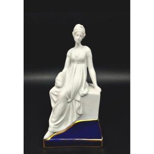 Camille  Tharaud Limoges – Biscuit, femme à l’antique