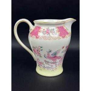 Minton, Pink Cockatrice, Large Milk Jug, Pitcher