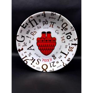 Assiette Royale Limoges Orta Escuela 21 édition Mexique