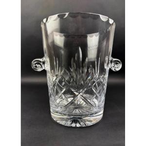 Cristal De Lorraine, A Very Pretty Cut Crystal Champagne Bucket