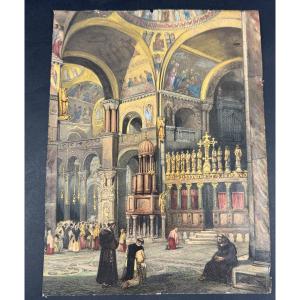 Adolphe Rouargue, 1837, Venise les principaux monuments, Basilica di San Marco