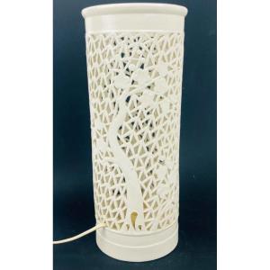 Openwork Chinese Porcelain Lamp