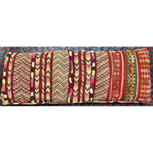 Old Berber Cushion, Kilim N°2
