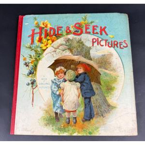 Hide & Seek Pictures Verses By Clifton Bingham Illustrations By E. Stewart Hardy Circa 1898