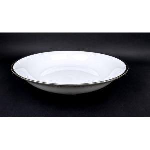 Raynaud, Fontainebleau Platine, plat rond creux