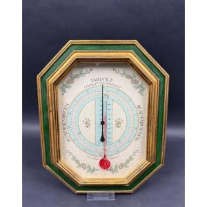 Thermometer, Aneroid Barometer Lm Workshops In Bordeaux