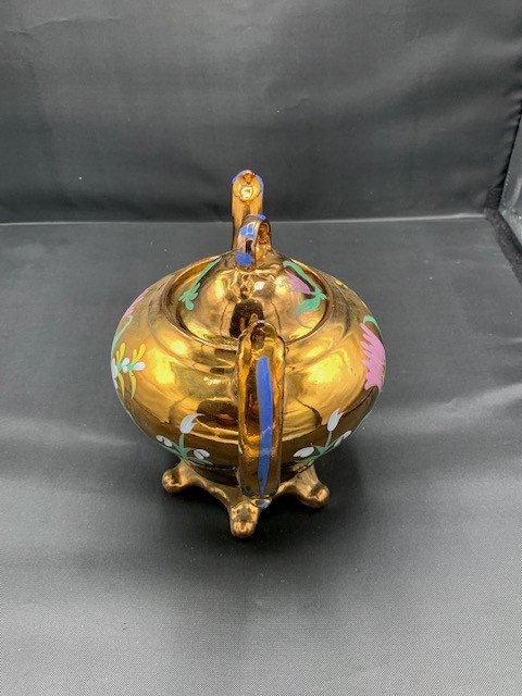 Beautiful Ventrue Teapot In Jersey 19th Century-photo-2