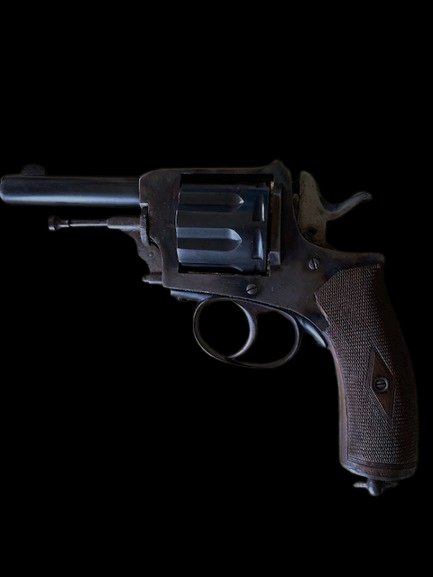 Belgian 8-shot 8 Mm Revolver, Circa 1880/90-photo-4