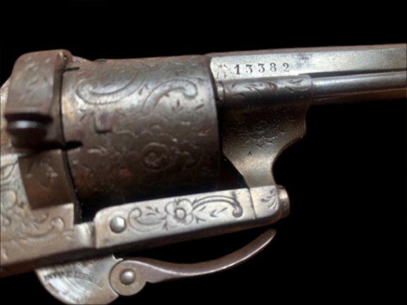 Lefaucheux 7mm Pinfire Revolver -photo-4